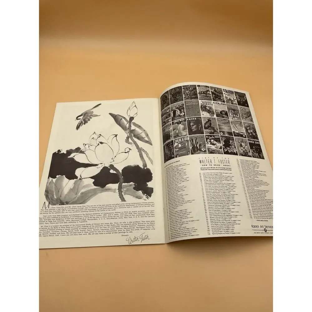 Easy Ways To Do Chinese Painting #69 Walter Foster Vintage Art Book